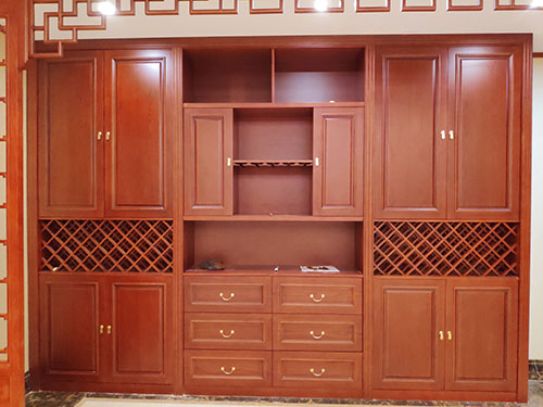 铜山中式家居装修之中式酒柜装修效果图