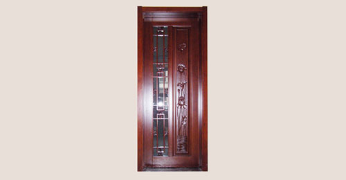 铜山卧室门选红木门中式风格还是白色好