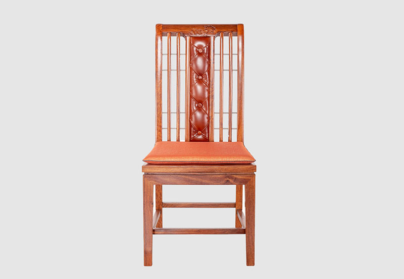 铜山芙蓉榭中式实木餐椅效果图